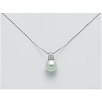 Collana Nimei Donna in Oro bianco Perla PCL5621A